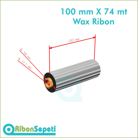 100 mm X 74 mt Wax Ribon Fiyatı (Online Satın Al)