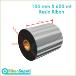 105 mm X 600 mt Resin Ribon