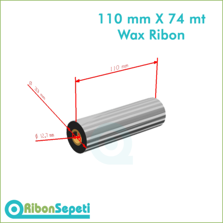 110 mm X 74 mt Wax Ribon Fiyatı (Online Satın Al)