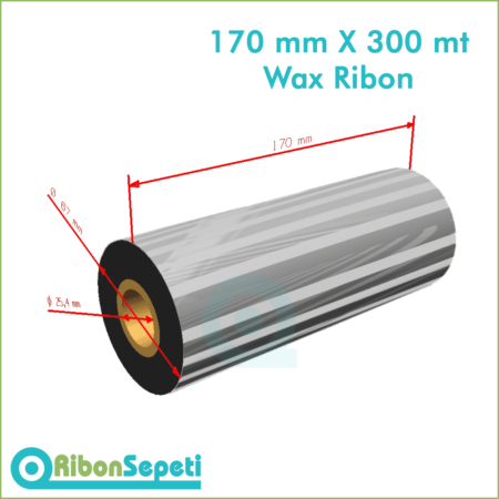 170 mm X 300 mt Wax Ribon Fiyatı (Online Satın Al)