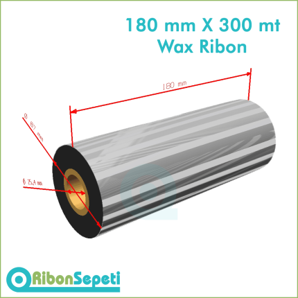 180 mm X 300 mt Wax Ribon Fiyatı (Online Satın Al)
