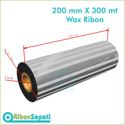 200 mm X 300 mt Wax Ribon Fiyatı (Online Satın Al)