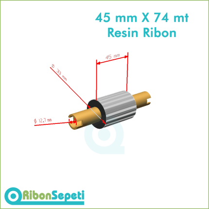 45 mm X 74 mt Resin Ribon Fiyatı (Online Satın Al)