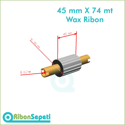 45 mm X 74 mt Wax Ribon Fiyatı (Online Satın Al)