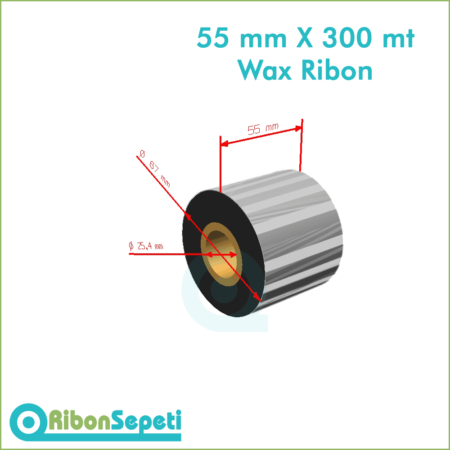 55 mm X 300 mt Wax Ribon Fiyatı (Online Satın Al)