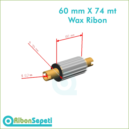 60 mm X 74 mt Wax Ribon Fiyatı (Online Satın Al)
