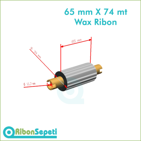 65 mm X 74 mt Wax Ribon Fiyatı (Online Satın Al)