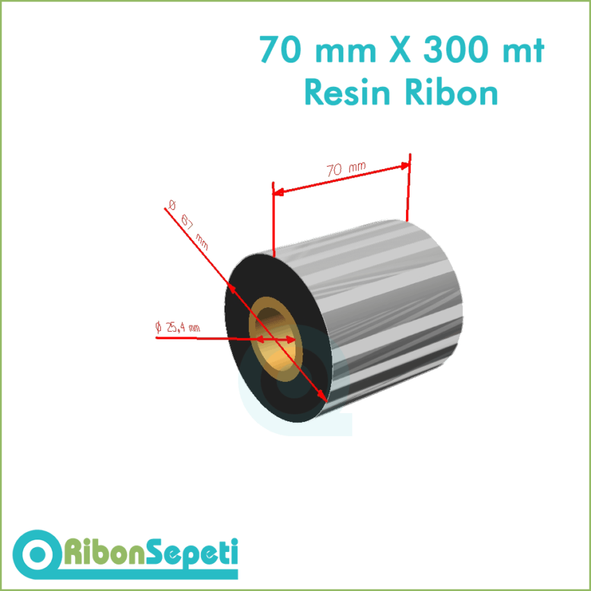 70 mm X 300 mt Resin Ribon Fiyatı (Online Satın Al)