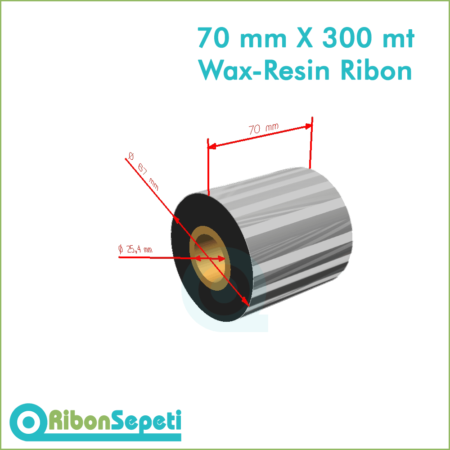 70 mm X 300 mt Wax-Resin Ribon Fiyatı (Online Satın Al)