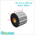 70 mm X 600 mt Resin Ribon