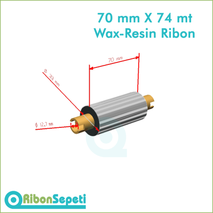 70 mm X 74 mt Wax-Resin Ribon Fiyatı (Online Satın Al)