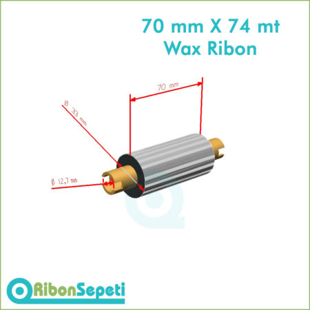70 mm X 74 mt Wax Ribon Fiyatı (Online Satın Al)