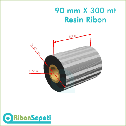 90 mm X 300 mt Resin Ribon Fiyatı (Online Satın Al)