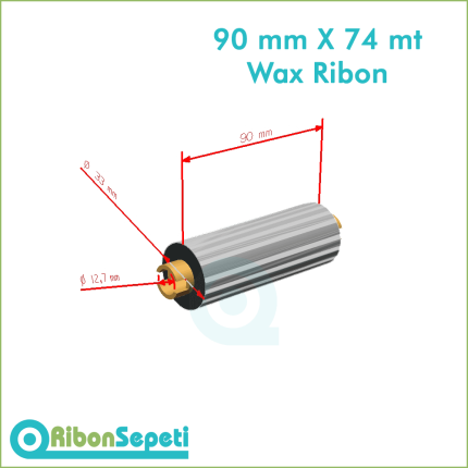 90 mm X 74 mt Wax Ribon Fiyatı (Online Satın Al)