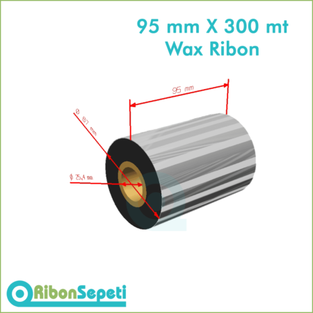 95 mm X 300 mt Wax Ribon Fiyatı (Online Satın Al)