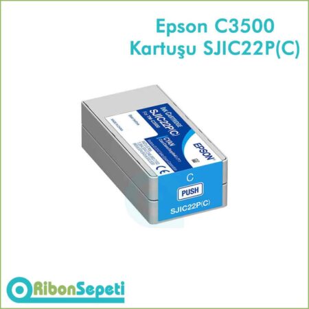 Epson Tm-C3500 SJIC22P Cyan Fiyat