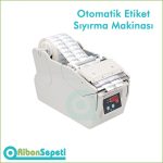 Sensörlü Etiket Sıyırma Makinası