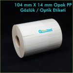 Optik Barkod Etiket