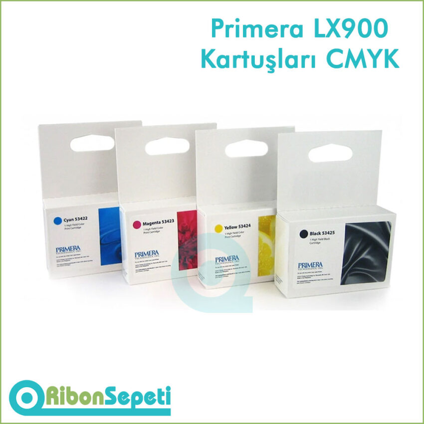 Primera LX900 Pigment Mürekkep Seti CMYK