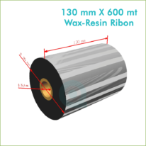 130 mm X 600 mt Wax-Resin Ribon