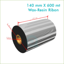 140 mm X 600 mt Wax-Resin Ribon