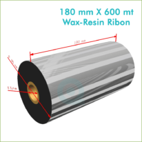 180 mm X 600 mt Wax-Resin Ribon