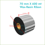 70 mm X 600 mt Wax-Resin Ribon