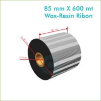 85 mm X 600 mt Wax-Resin Ribon