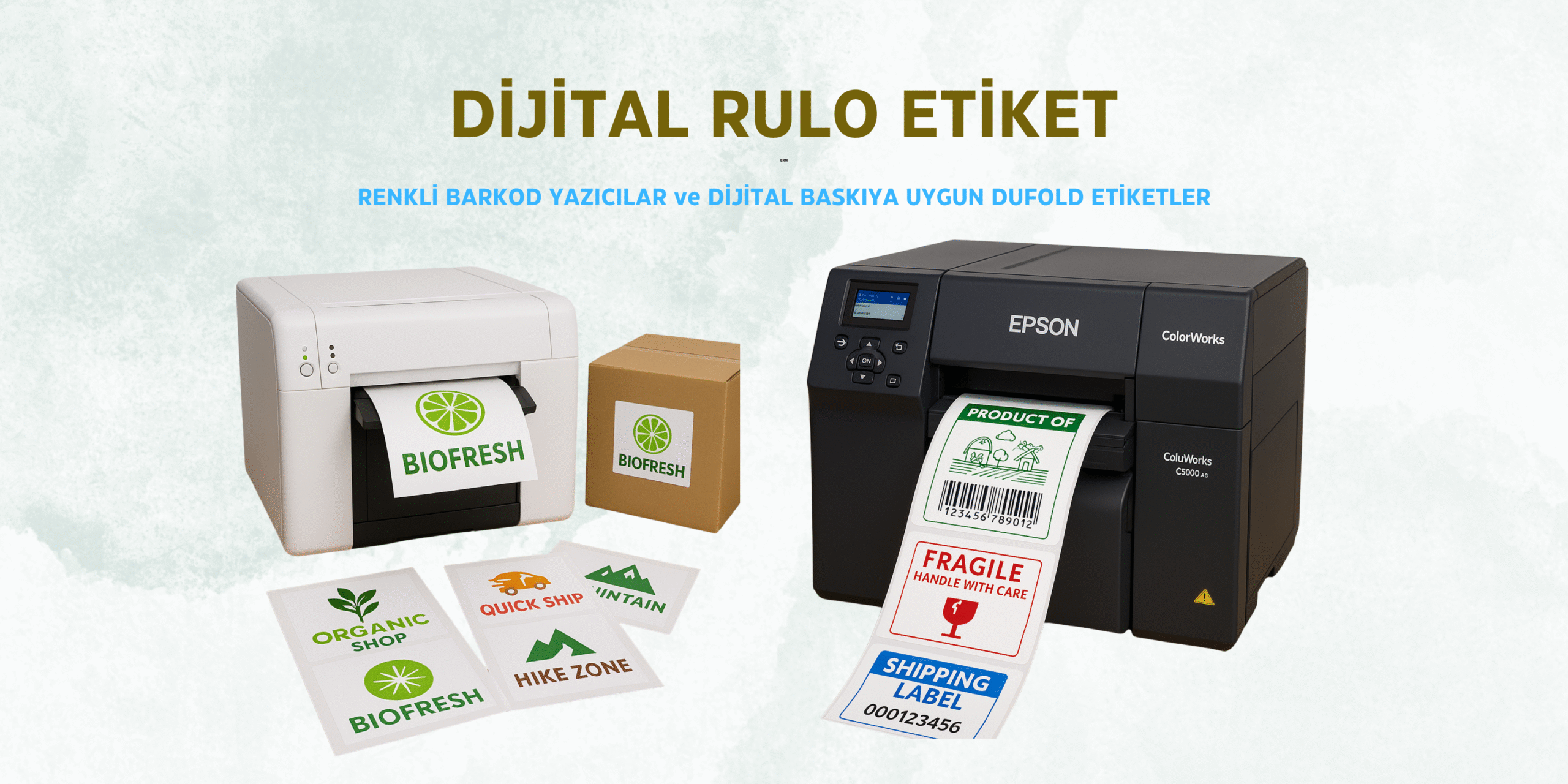 Dijital Rulo Etiket