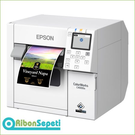Epson CW C4000 Renkli Barkod Yazıcı