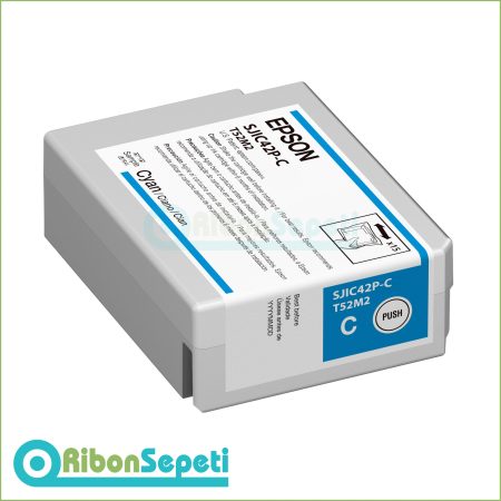 Epson Colorworks C4000e SJIC42P-C Cyan Renk Kartuş - Fiyat