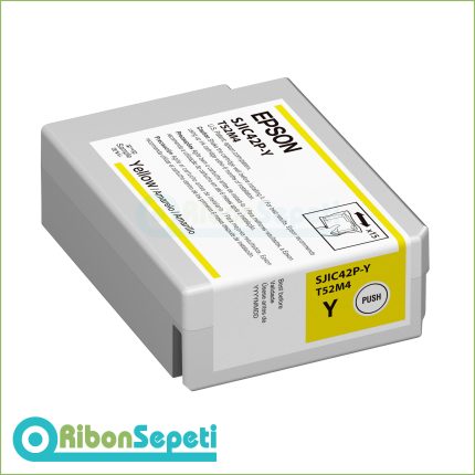 Epson Colorworks C4000e SJIC42P-Y Yellow Renk Kartuş - Fiyat