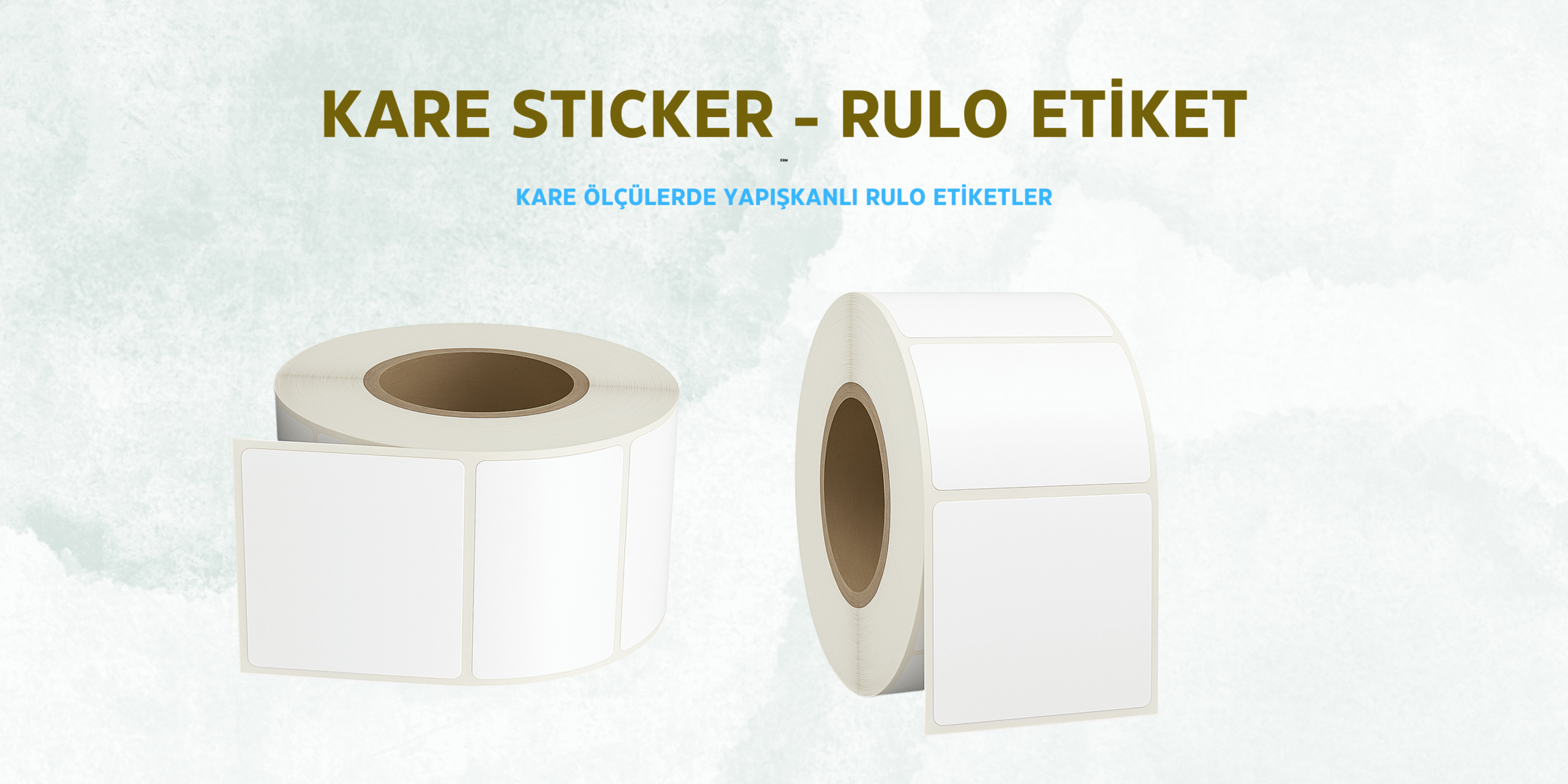 Kare Sticker - Rulo Etiket