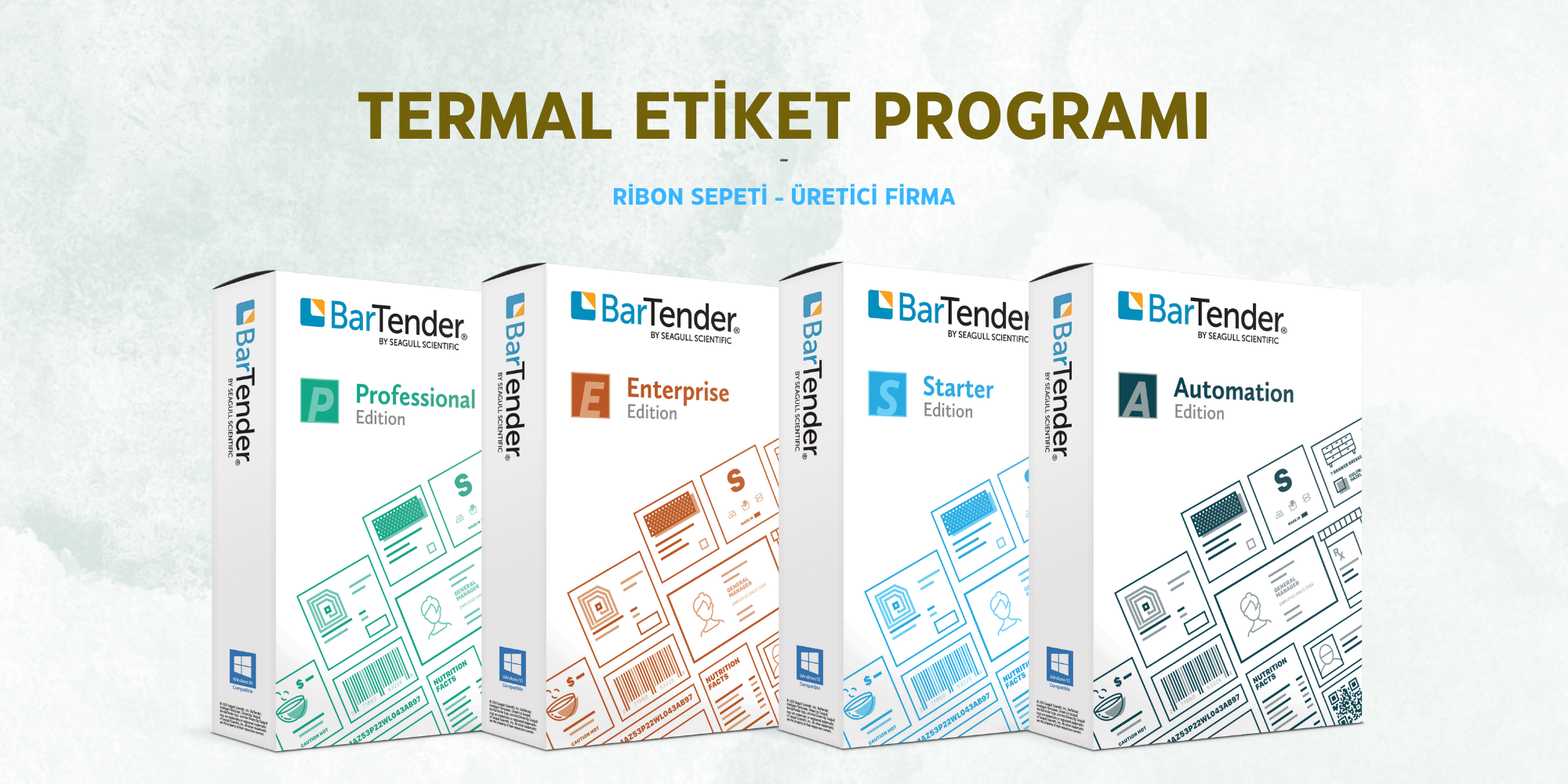 Termal barkod yazıcı etiket programı